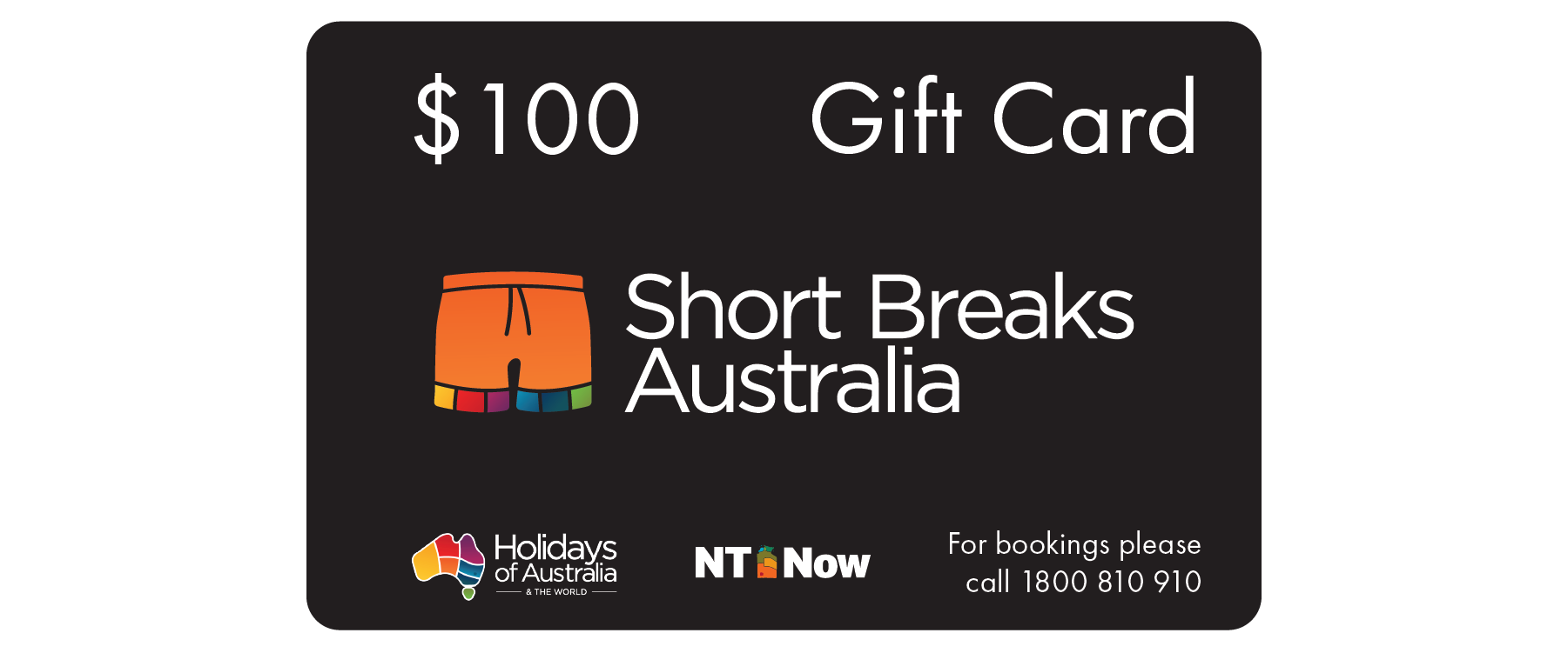 $100 - Short Break Gift Card